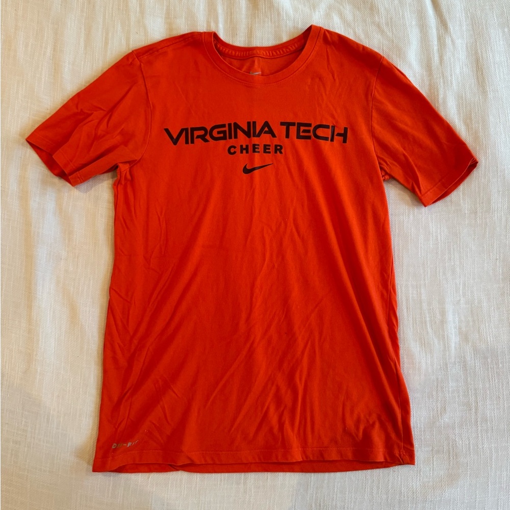 Virginia tech cheer dri fit t shirt